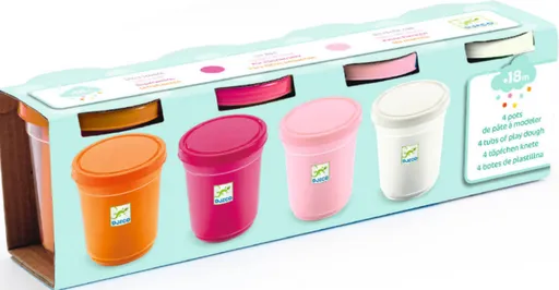 Barevná modelína, 4 pastelové barvy