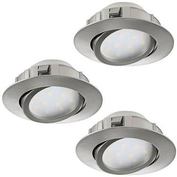 Eglo - SADA 3x LED podhledové svítidlo 3xLED/6W/230V (67497)