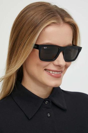 Sluneční brýle Ray-Ban WARREN černá barva, 0RB4396