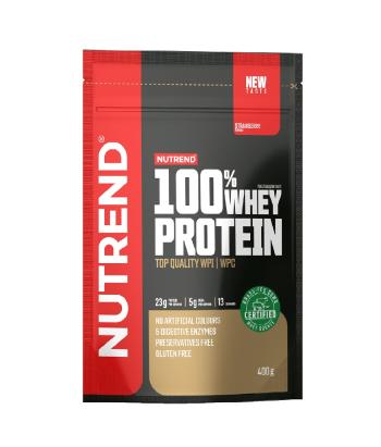 Nutrend 100% Whey Protein jahoda 400 g