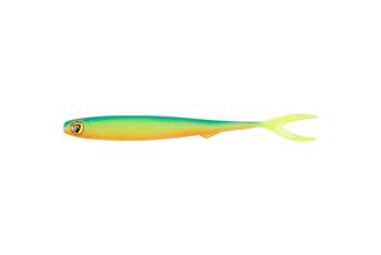 Fox Rage Gumová Nástraha Slick Finesse UV Blue Back Chartreuse