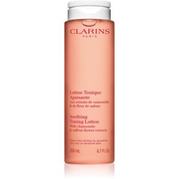 Clarins Cleansing Soothing Toning Lotion čisticí a zklidňující tonikum pro citlivou a suchou pleť 200 ml