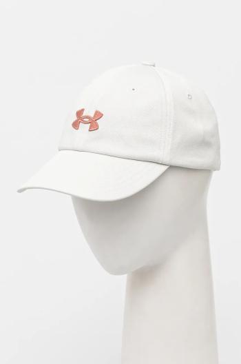 Kšiltovka Under Armour béžová barva, s aplikací, 1376705