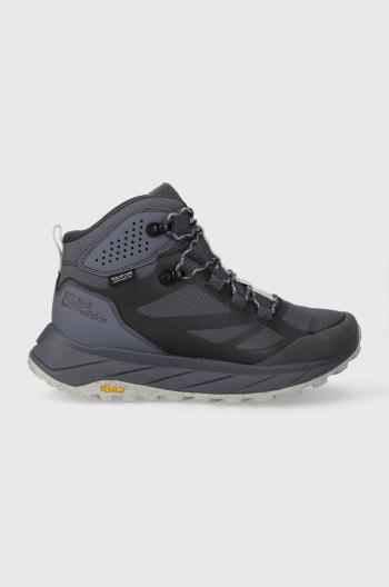 Boty Jack Wolfskin Terraventure Texapore Mid dámské, tmavomodrá barva, zateplené