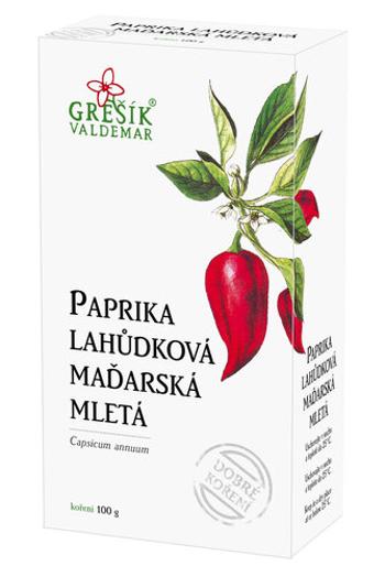 Valdemar Grešík Grešík Paprika lahůdková maďarská mletá 100g