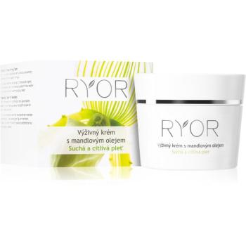 RYOR Dry And Sensitive Naturtal Oils vyživující krém s mandlovým olejem 50 ml