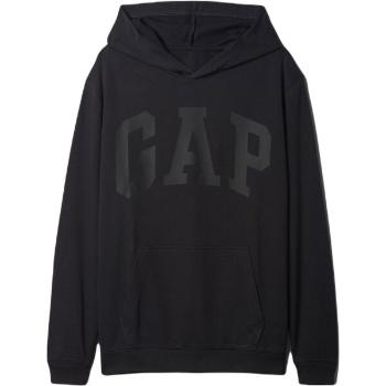 GAP LARGE TONAL LOGO Pánská mikina, černá, velikost