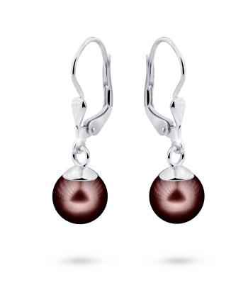 Cutie Jewellery Luxusní náušnice z bílého zlata s pravými perlami Z3015-55-C5-X-2