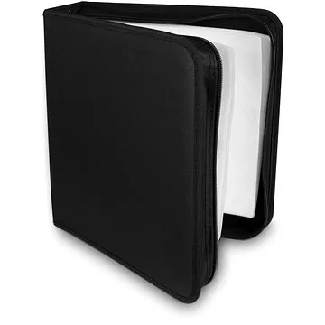 COVER IT pouzdro na 200 CD/DVD zapínací černé (29039)