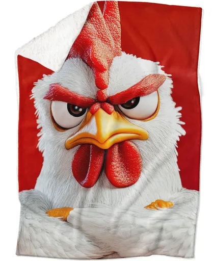 Deka Naštvaná slepice (Podšití beránkem: ANO)