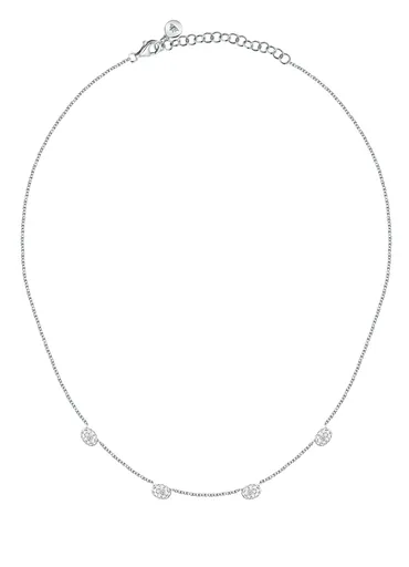 Morellato Elegantní stříbrný náhrdelník s kubickými zirkony Pavé SAZB01