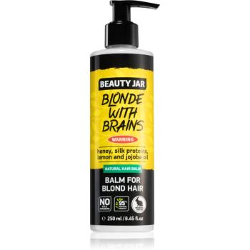 Beauty Jar Blonde With Brains balzám pro blond vlasy 250 ml