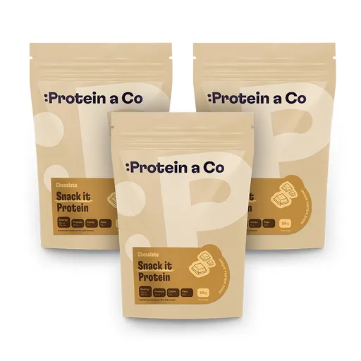 Protein a Co SNACK IT Protein 2+1, 500 g 3x Čokoláda