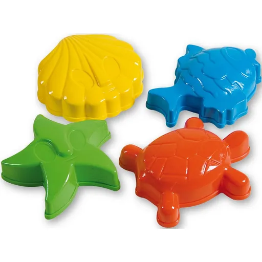 Androni Bábovičky Mořská zvířátka 4ks