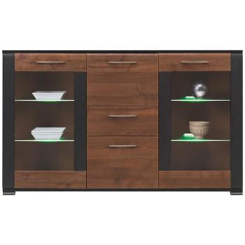 Pohárszék Naomi Na-4 Dió/Wenge