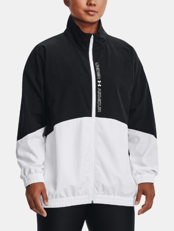 Under Armour Woven FZ Oversized Bunda Černá