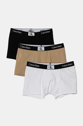 Dětské boxerky Calvin Klein Underwear 3-pack béžová barva, B70B700486