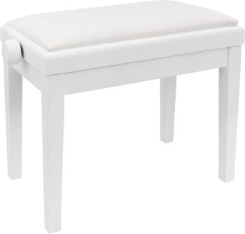 Pianonova HY-PJ023 Dřevěná stolička ke klavíru White Matte