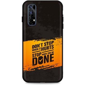 TopQ Realme 7 silikon Don´t Stop 56846 (Sun-56846)