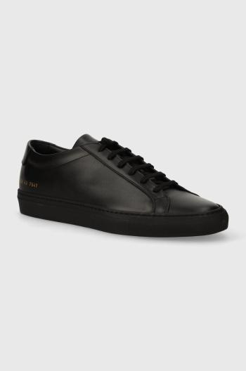 Kožené sneakers boty Common Projects Original Achilles Low černá barva, 1528