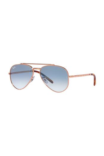 Sluneční brýle Ray-Ban NEW AVIATOR růžová barva, 0RB3625