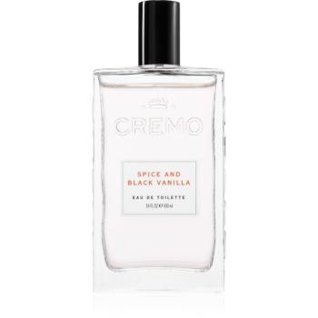Cremo Spice & Black Vanilla Spray Cologne kolínská voda pro muže 100 ml