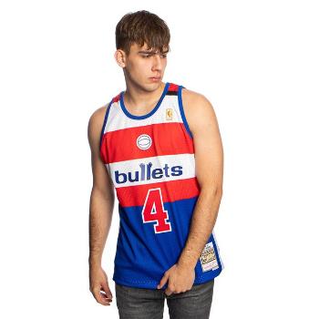 Mitchell & Ness Washington Bullets #4 Chris Webber royal/red Swingman Jersey - M