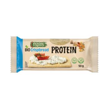 Chlebíček proteinový Crispins 50 g BIO   EXTRUDO