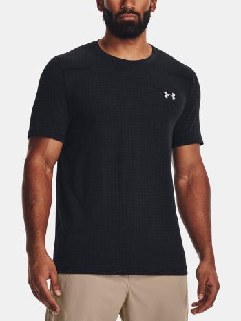 Under Armour UA Seamless Grid SS Triko Černá