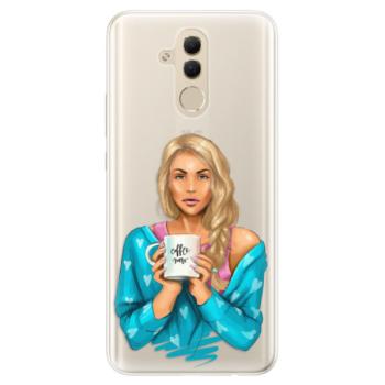 Silikonové pouzdro iSaprio - Coffe Now - Blond - Huawei Mate 20 Lite