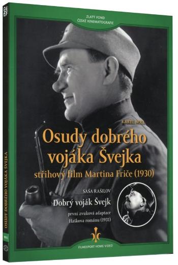 Osudy dobrého vojáka Švejka (1930) + Dobrý voják Švejk (1931) (DVD) - digipack