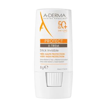 A-DERMA Ochranná tyčinka na opalování SPF 50+ Protect X-Trem (Invisible Sun Stick) 8 g