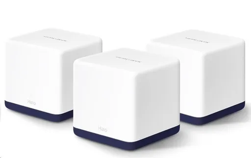MERCUSYS Halo H50G(3-pack) Aginet WiFi5 Mesh (AC1900, 2, 4GHz/5GHz, 3xGbELAN/WAN)