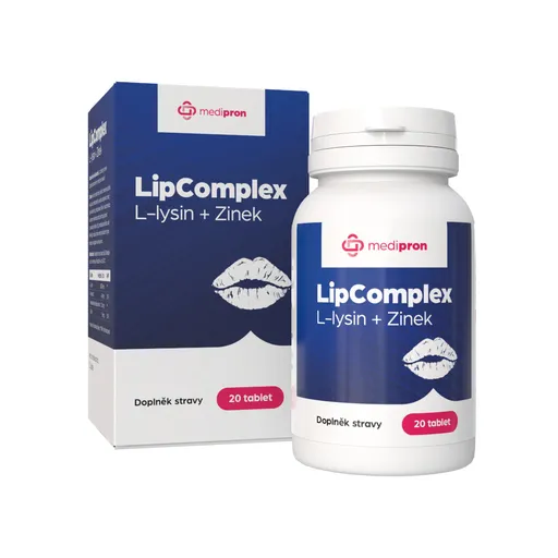medipron LipComplex - L-Lysin + Zinek 20 tablet