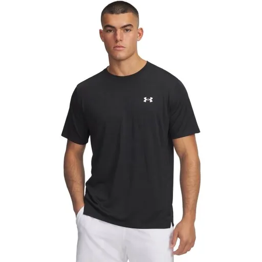Under Armour TECH VENT JACQRD Pánské tričko, černá, velikost L