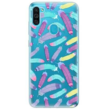 iSaprio Feather Pattern 01 pro Samsung Galaxy M11 (featpatt01-TPU3-M11)