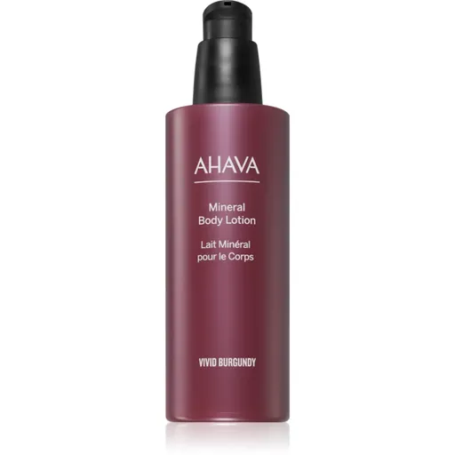 AHAVA Vivid Burgundy hydratační tělové mléko s minerály z Mrtvého moře 250 ml