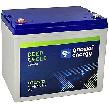 GOOWEI ENERGY OTL75-12, baterie 12V, 75Ah, DEEP CYCLE (OTL75-12)