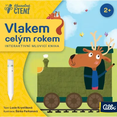 Kouzelné čtení Minikniha – Vlakem celým rokem 2. vydání