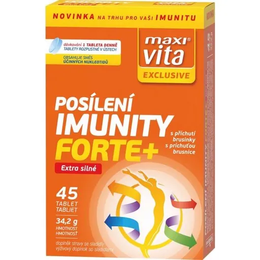 VITAR MAXI VITA EXCLUSIVE POSÍLENÍ IMUNITY FORTE+ 45 TAB Doplněk stravy, , velikost