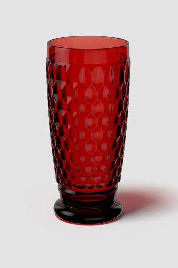 Pohár Villeroy & Boch Boston Coloured 300 ml červená farba