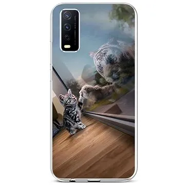 TopQ Kryt Vivo Y11s silikon Odraz tygra 70065 (Sun-70065)