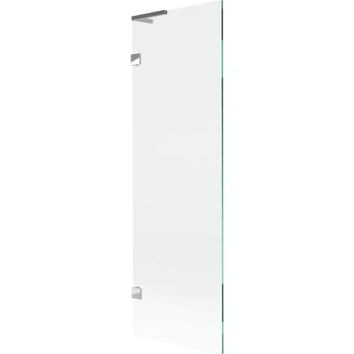 MEXEN/S Lunar L vanová zástěna FIX 60 x 150, transparent, chrom 897L-060-000-01-00