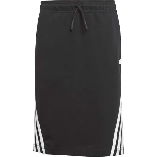 adidas FUTURE ICONS SKIRT GIRL Dívčí sukně, černá, velikost