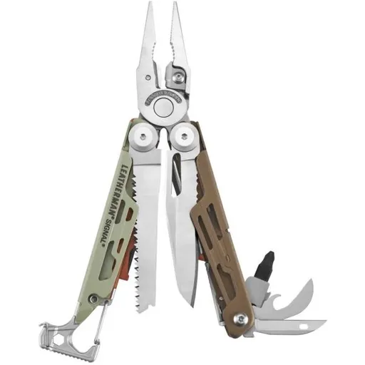 Leatherman SIGNAL Multifunkční kleště, khaki, velikost