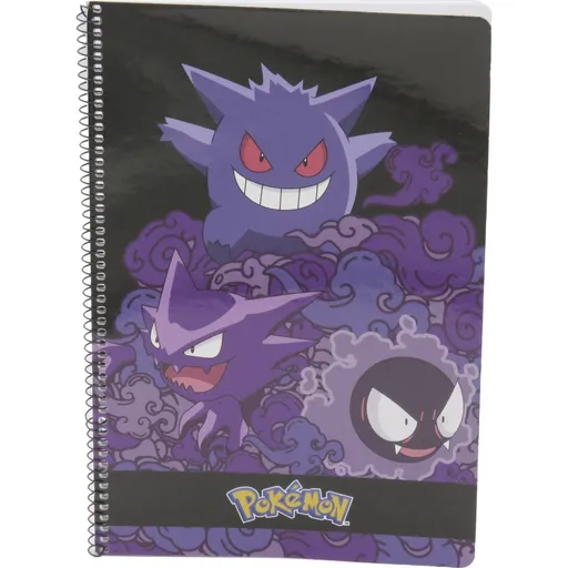 Pokémon A4 blok kroužkový - Gengar