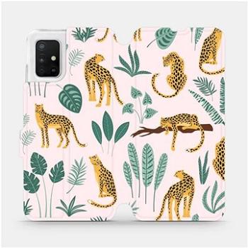 Flip pouzdro na mobil Samsung Galaxy A51 - MP07S Leopardi (5903516784318)