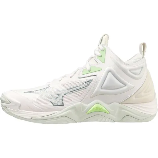 Mizuno WAVE MOMENTUM 3 MID W Dámská sálová obuv, bílá, velikost 36.5
