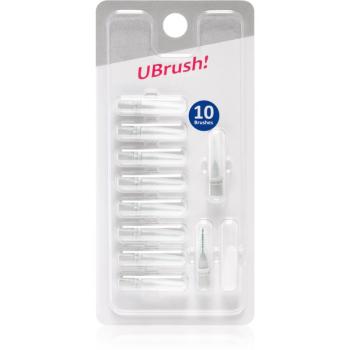 Herbadent UBrush! náhradní mezizubní kartáčky 1,2 mm Grey 1 ks