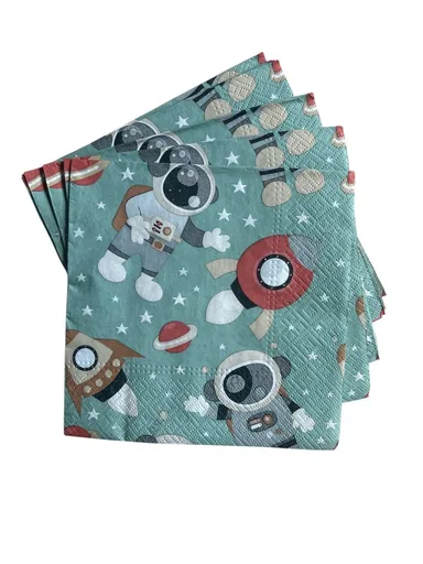 APRÈS Papírové ubrousky astronaut